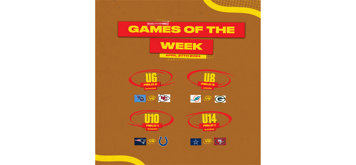 Week 4 Games of the Week!